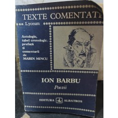 Texte comentate - Ion Barbu