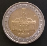 Moneda Germania - 2 Euro 2009 - Landul Saar - J