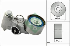 INA 531 0655 20 rola intinzator,curea distributie