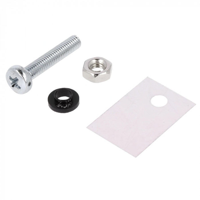 Set izolatie din mica, pentru tranzistori, suport termoconductor, MST 220, T136390