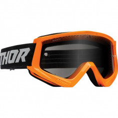 MBS Ochelari Thor Combat Sand Racer, portocaliu/negru, sticla fumurie, Cod Produs: 26012696PE