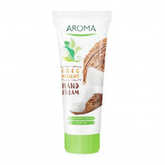 Crema de Maini AROMA Green Line Coco Delight, 75 ml, Crema Hidratanta de Maini, Creme pentru Maini, Crema Hranitoare pentru Maini, Crema de Maini pent foto