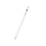 Stylus pen iPad activ cablu USB-C, LED, Usams US-ZB135, Alb