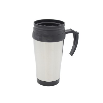 Cana termos D300, inox + plastic, 12 x 9.5 x 17.5 cm, 400 ml foto