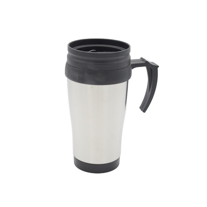 Cana termos D300, inox + plastic, 12 x 9.5 x 17.5 cm, 400 ml