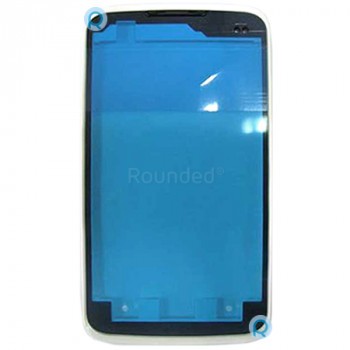 Capac frontal LG E510 Optimus Hub, carcasa frontala piesa de schimb alba FRONTC foto
