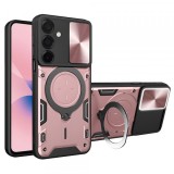 Husa pentru Samsung Galaxy A27 5G, Techsuit, CamGuard Pro, Roz Aurie
