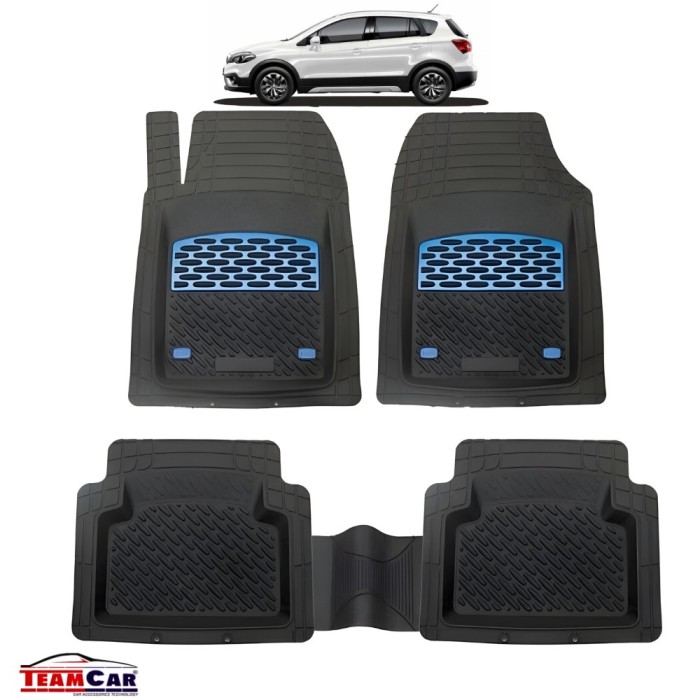Covorase Auto TeamCar&reg; Tip Tavita Compatibile Suzuki SX4 S-Cross (2013&ndash;2021) - Suv Blue