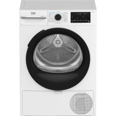 Uscator de rufe Beko BM5T49243W, 15 programe, 9 kg, Amanare pornire, Hygienic Refresh, Design Box in box, Clasa A+++