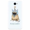 Husa silicon pentru Huawei Enjoy 7 Plus, Pugicorn