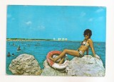 RF214 - Carte Postala - Statiunea Neptun, circulata 1973