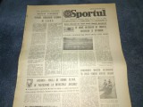 ZIARUL SPORTUL 29 IUNIE 1981