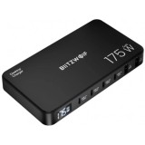 Incarcator Statie BlitzWolf BW-S30, 175W, 5A, 2 x USB-A - 4 x USB-C, Negru