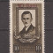 Romania 1952, LP 316 - Pavel Tcacenco, supratipar, MH (vezi descrierea)