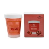 Scrub pentru corp, Global Fashion, Body Scrub, căpșuni și semințe de rodie, 300 g