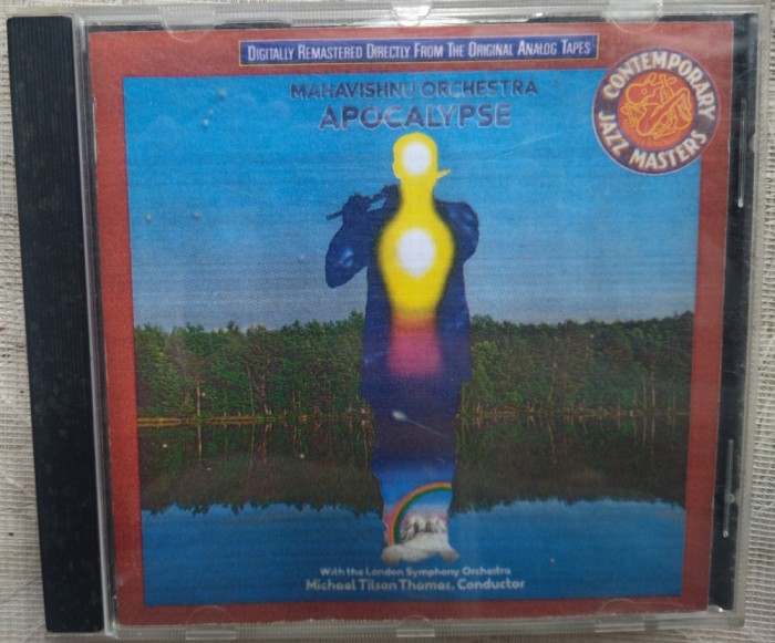 CD RUSIA: MAHAVISHNU ORCHESTRA - APOCALYPSE (Rec. 1974) [JOHN McLAUGHLIN / JEAN-LUC PONTY / GAYLE MORAN +]