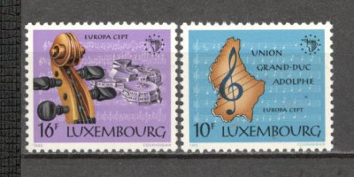 Luxemburg.1985 EUROPA-Anul muzicii SE.621 foto