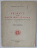 PROECTE PENTRU PALATUL ARHIVELOR STATULUI , CONTRIBUTIE LA ISTORIA ARHITECTURII NOASTRE IN SEC. XIX de AURELIAN SACERDOTEANU , 1940