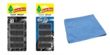 Mix 2 odorizante auto Wunder- Baum Vent Black Ice -New Car si Laveta Microfibra 30x40cm, WUNDER-BAUM&reg;