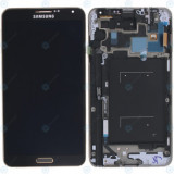 Samsung Galaxy Note 3 (N9005) Afișaj complet negru/auriu GH97-15209F