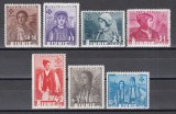 Romania 1936 - O.E.T.R. Costume nationale, MH (Urme de șarnieră)