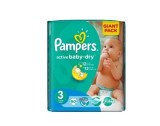 Scutece Pampers New Giant, Nr 3, 4-9Kg, 90 buc
