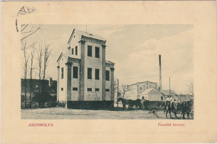 CP Jimbolia Zsomboly Turnul Pompierilor ND(1908)