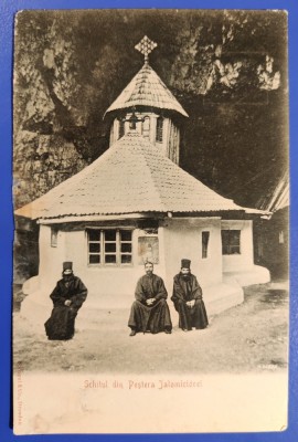 Schitul din Pestera Jalomiciorei (Ialomicioarei, Ialomitei) clasica, necirculata foto