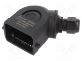 Carcasă HARTING HDC 6B pentru conectori Han-Eco&reg; B, IP66, montare pe cablu M20