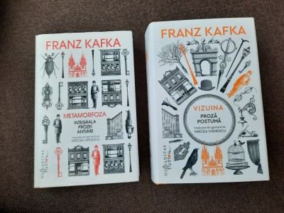 FRANZ KAFKA INTEGRALA PROZEI 2 VOLUME EDITIE DE LUX CARTONATE 11/0 foto