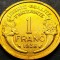Moneda istorica 1 FRANC - FRANTA, anul 1938 * cod 1206 B