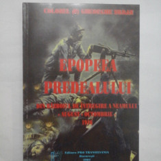 EPOPEEA PREDEALULUI Din razboiul de intregire a neamului -august-octombrie- 1916 - Gheorghe SUMAN