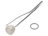 Comutator anti-vandalism Poz 2 SPST-NO 50mA 24VDC IP65 albă