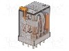 Releu electromagnetic, 230V AC, 20A, 3PDT, serie 55.33, FINDER - 55.33.8.230.0010