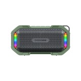Cumpara ieftin Boxa Portabila Bluetooth DOOGEE Mag Grip, Verde, 15W Peak, Bluetooth 5.3, Prindere Magnetica, IP67, RGB, TWS Stereo, Baterie 1800mAh, Autonomie 10h