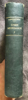 Curs de Chimie Neorganica vol. II 1924 litografiat foto