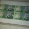 Bloc / Coala 4 Bancnote 10000 lei 2000 (Ghizari) ROMANIA - UNC