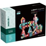 Labirintul meu magnetic cu lumini - 166 piese (7.5 cm)