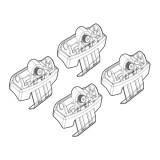 Kit montaj bare plafon C207 pentru Mazda CX-5 2017-2025
