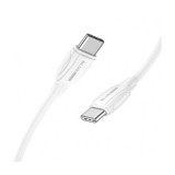 Cablu Date si Incarcare USB-C - USB-C BLUE Power BBX44, 100W, 1m, Alb