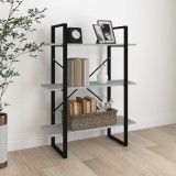 VidaXL Bibliotecă, gri sonoma, 80x30x105 cm, lemn prelucrat 821316