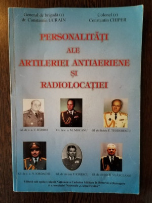 Personalitati ale Artileriei Antiaeriene si Radiolocatiei - Constantin Ucrain, Constantin Chiper foto