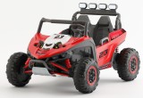 Cumpara ieftin UTV electric pentru 2 copii Kinderauto Arrow Dune-Buggy 220W 12V, premium Rosu