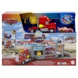 Set de joaca Camion Mack cu vehicul Lightning McQueen, schimbare de culoare, 26&times;35, 5&times;25, 5cm, pentru copii 4 ani+