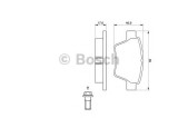 Set placute frana,frana disc PEUGEOT 307 SW (3H) (2002 - 2016) BOSCH 0 986 494 099