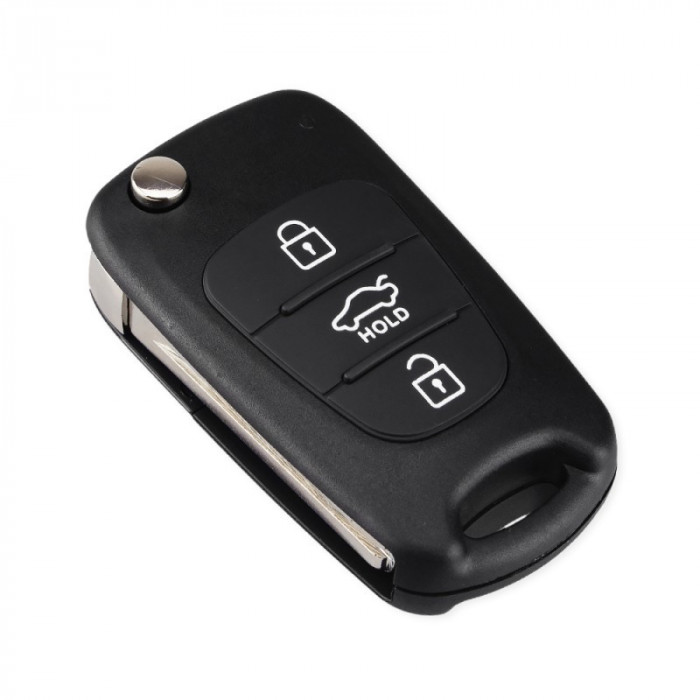 Carcasa Cheie Auto Techstar&reg; Hyundai I30, Elantra, Santa Fe, Accent, 3 Butoane