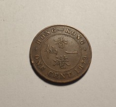Hong Kong 1 Cent 1879 Regina Victoria