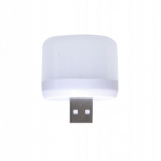 Lampa LED cu USB/Micro USB, 5V/3W, 41x46 mm
