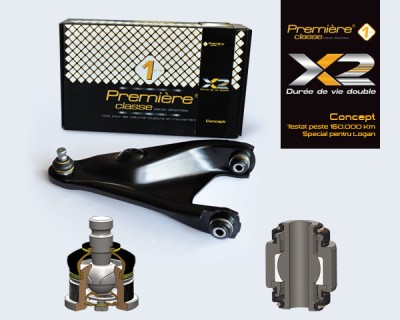 Brat Suspensie Dr. X2concept Log./Sand. 51892 FDT.634 foto