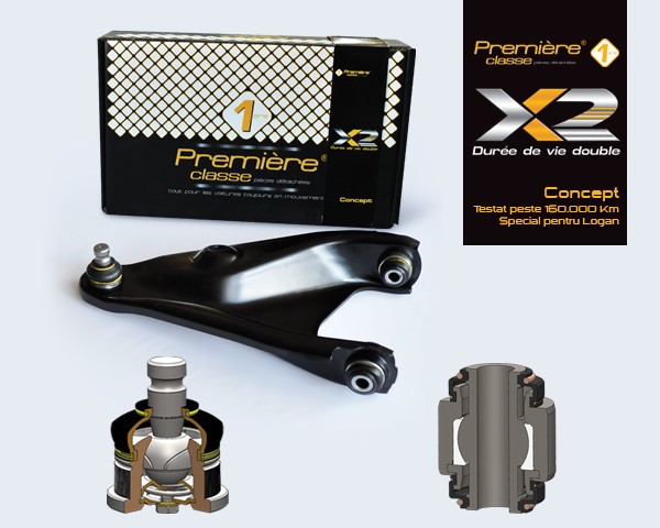Brat Suspensie Dr. X2concept Log./Sand. 51892 FDT.634